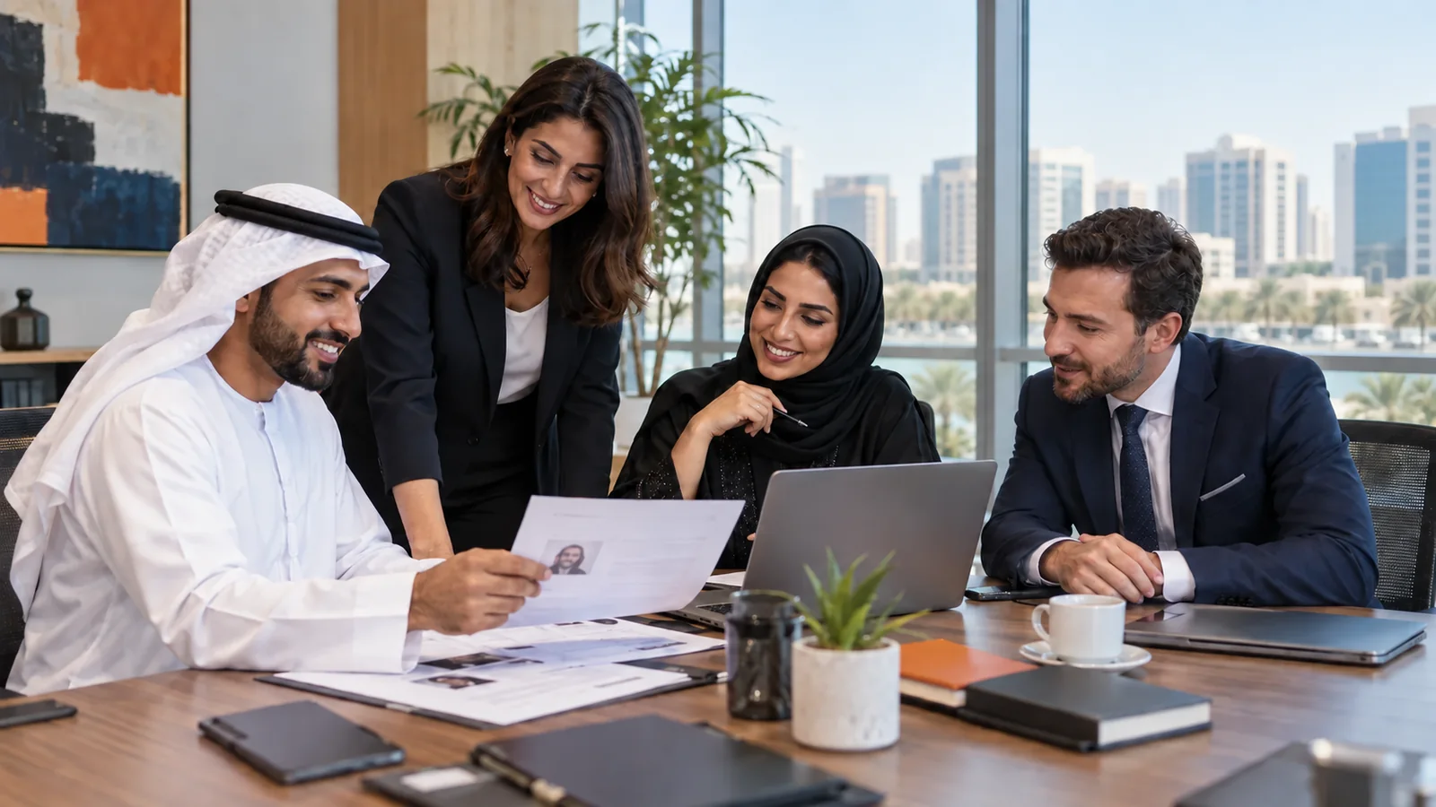 Gulf Star recruitment team supporting UAE construction and industry