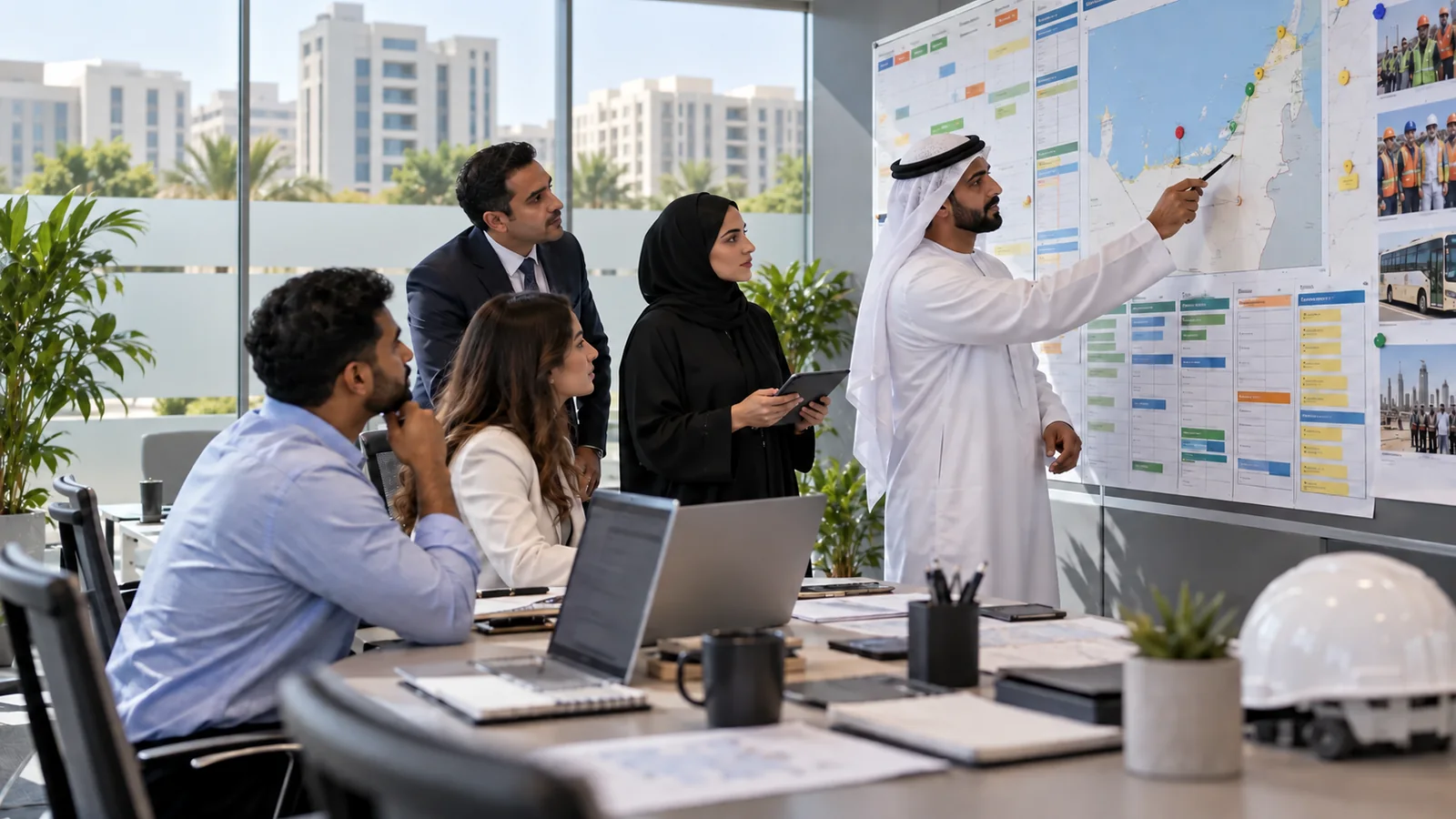 Skilled workforce recruitment services for UAE industry